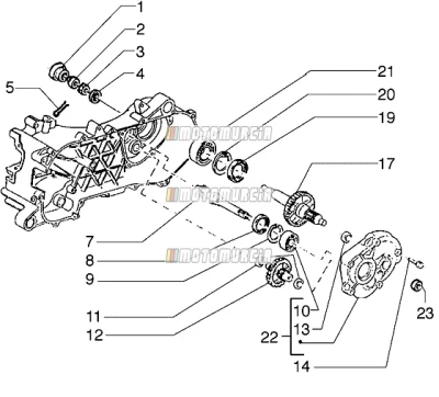 Rear Wheel Shaft