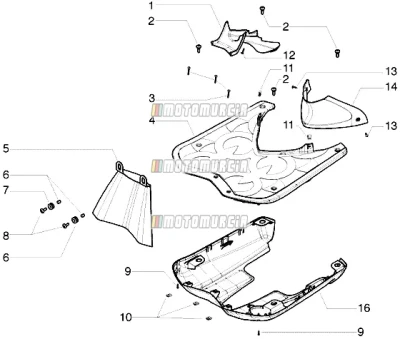 Footboard-spoiler
