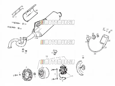 Cdi magneto conjunto