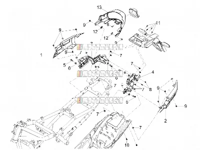 Carrosserie arrière
