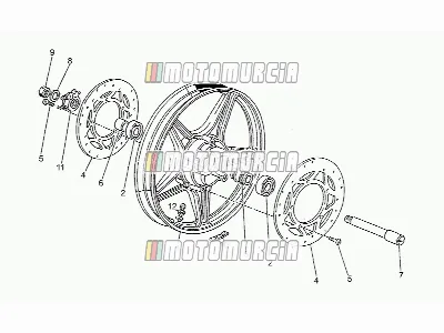 Vorne w. ab Rahmen pg17001