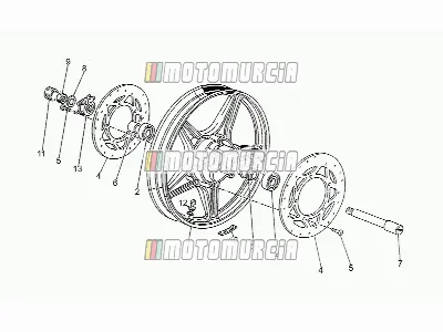 Roue avant