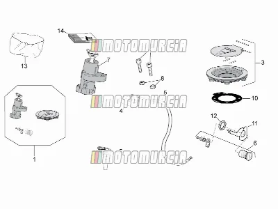 Hardwarekit voor slot