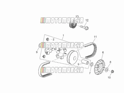 Motor » Variatorbaugruppe