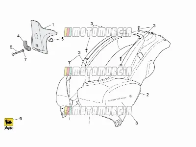 Cadre » carrosserie arrière i