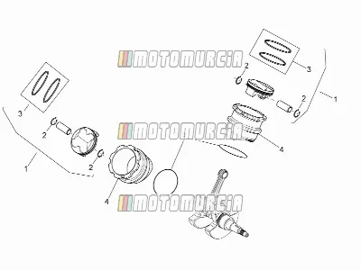 Cylindre avec piston