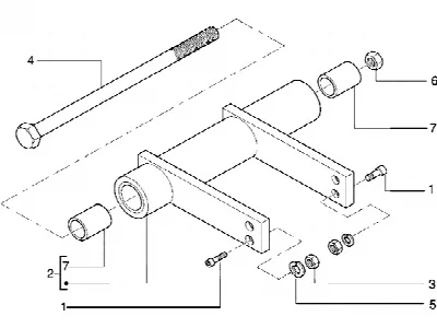 Bras oscillant