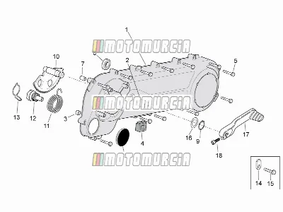 Motor »transmissiedeksel