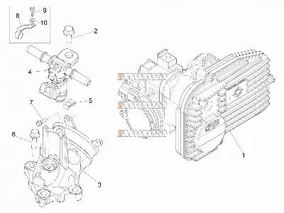 Corps de papillon - injecteur - joint d'induction