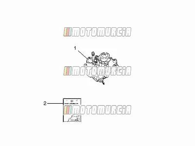 Carburateur, montage - verbindingspijp