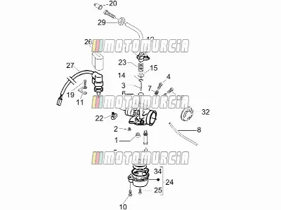 Componenti del carburatore