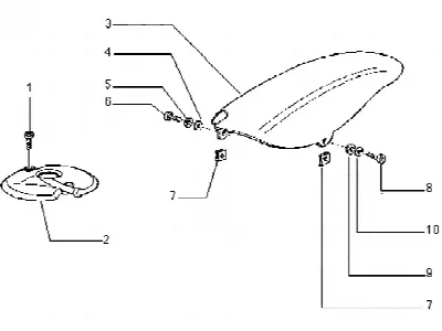 Voor- en achterspatbord