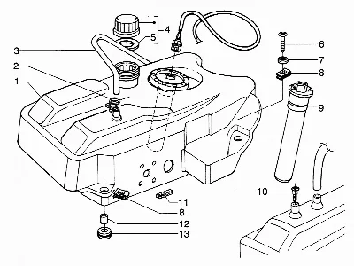 Réservoir à carburant