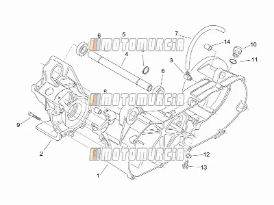 Engine » Central Crank-case Set