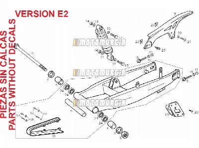 Swing Arm - Shock Absorber