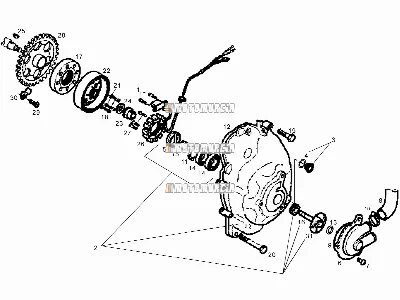 Cdi magneet assy