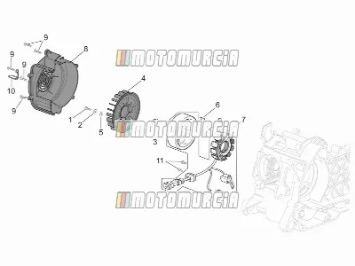 Cdi magneet assy