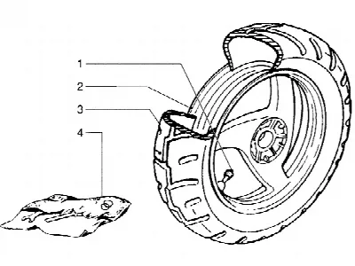 Roda traseira