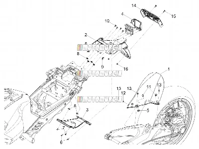 Rear Mudguard