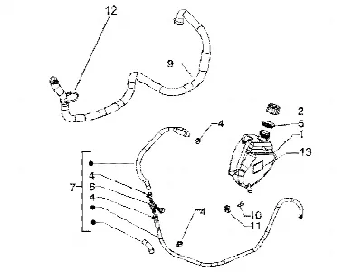 Tuyauterie de refroidissement