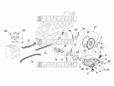 Moteur » pompe à huile