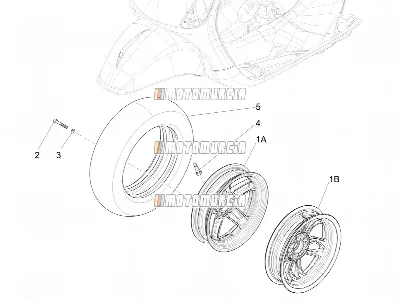 Roue avant