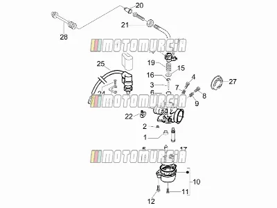 Composants du carburateur