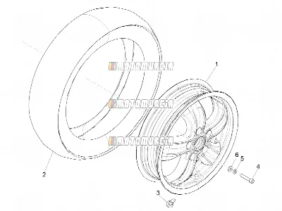 Roue avant
