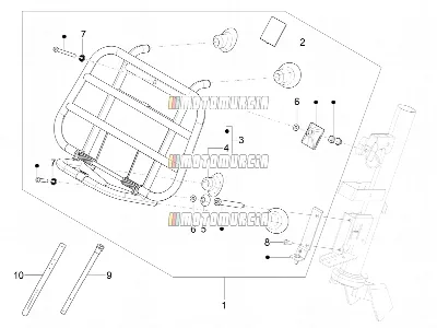 Porte-bagages avant