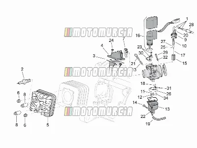 Culasse/carburateur