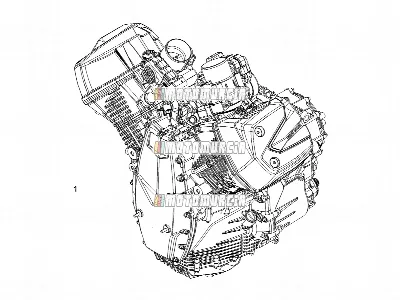 Levier de pièce de finition du moteur