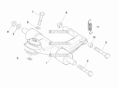 Bras oscillant