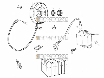 Cdi magneet assy