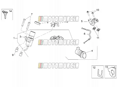 Hardwarekit voor slot