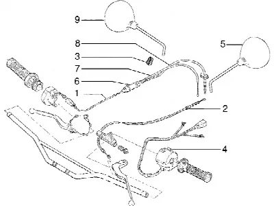 Transmissie-schakelaar-aandrijfspiegel