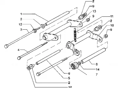 Bras oscillant