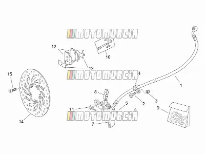 Frame » Front Brake Caliper