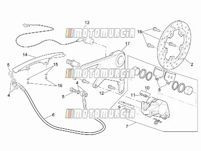 Rear Brake Caliper