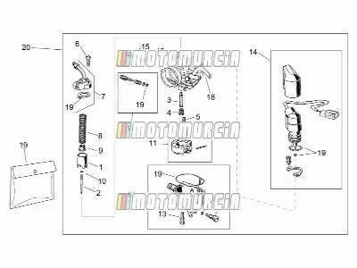 Motore» carburatore