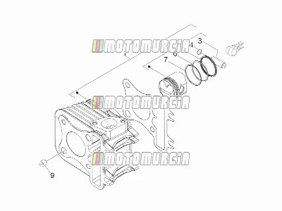Motor » cilinder - zuiger