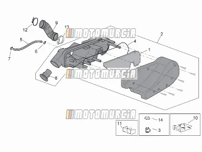 Motor » luchtkast