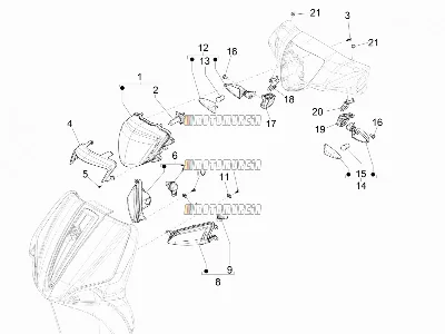 Phares avant - clignotants