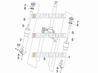 Fork's Components (kayaba)