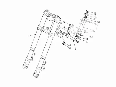 Vorderradgabel i
