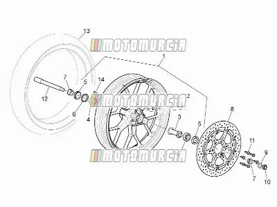 Roue avant I