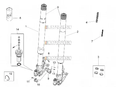 Voorvork ohlins