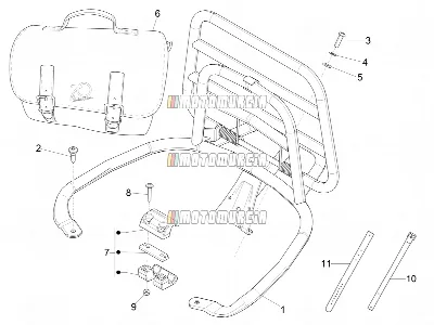 Porte-bagages arrière