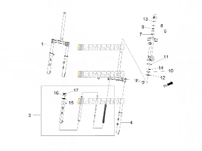 Suspension avant - amortisseur(s)