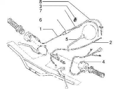 Getriebe-Schalter-Fahrspiegel