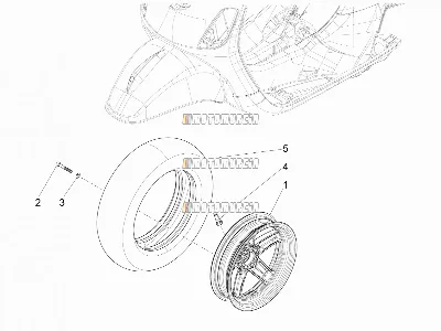 Roue avant